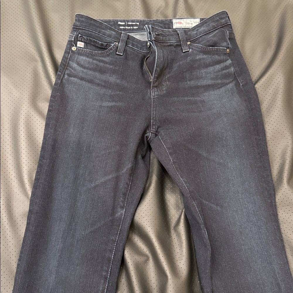 AG Dark Denim Cigarette Jeans